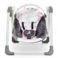 Deluxe Portable Baby Swing pink