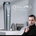 Daling 3-in-1 Multi-Functional Men`s Personal Shaving Grooming Kit DL-9218