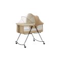 Bed Quality Baby Chair Crib with Convertible Comfort Bed-Brown