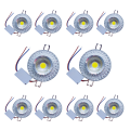 Modern Crystal  6W Led Ceiling Downlight Spotlights Pack of 10 Units