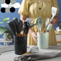 Silicone kitchen utensils - Black