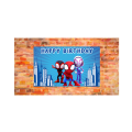 Kids Party Banner - Spidey and Friends