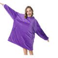 Huggle Hoodie Blanket / Purple