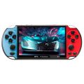 X7 Handheld Game Console 4.3 Inch - Blue & Red