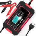 12V Car Intelligent Pulse Repair Battery Charger with LCD Screen Display 6A