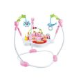 Multifunction Rolling Infant Bouncer Seat Toys Baby Walker Baby jumper-PINK