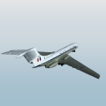 1:400 Scale, Royal Air Force Air Support Command, Vickers VC-10 Model plane