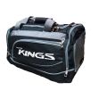 New Kings Premium Duffel Travel or Sports Bag - Large 54l Capacity - Black