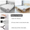 4 pcs Triangle Elastic Bed Sheet Clips