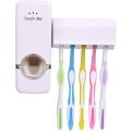 Touch Me Automatic Toopaste Dispenser and Toothbrush Holder Set - Wall Mounted