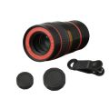 Universal 8x Zoom Telescope Camera Lens with Clip for Smartphone and Tablets - OPEN BOX