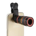 Universal 8x Zoom Telescope Camera Lens with Clip for Smartphone and Tablets - OPEN BOX
