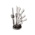 Royalty Line 8 Pieces Stainless Steel Knife Set with Stand (SECOND HAND)