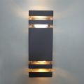 Outdoor 350x110x100Mm Wall Lamp For Garden Balcony Cottage & Street - Black