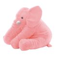 Kids Elephant Pillow Pink