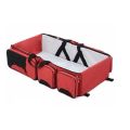 2 in 1 Travel Baby Bed & Bag - Red (READ THE DESCRIPTION)