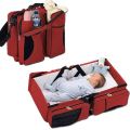 2 in 1 Travel Baby Bed and Bag - Red (READ THE DESCRIPTION)
