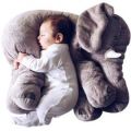 Baby Links Elephant Pillow - Light Grey (Size: L)