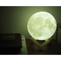 3D RGB Moon Light