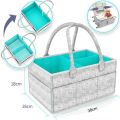 Foldable Baby Diaper Caddy Organizer
