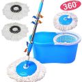Rotating 360 Spin Mop And Plastic Bucket Set