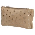 Charm London Leather Ladies Hand Bag - Sand(DISPLAY ITEM- READ DESCRIPTION)