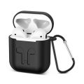 Protective Silicone Cover Compatible with Apple AirPods Charging Case - Black (Unboxed Item)