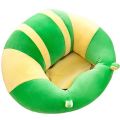 Baby Support Plush Sofa Seat,Learning to Sit Chair Seat Plush Toys - Green/Yellow
