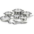 15 Pieces Stainless Steel Cookware Set