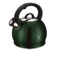 Berlinger Haus 3 Litre Stainless Steel Whistling Kettle - Emerald Edition (DISPLAY MODEL)