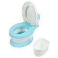Baby Training Toilet Potty Trainer Chair -Blue