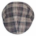 Beret flat cap vintage hat for men- brown