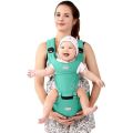 Baby Carrier with Hip Seat - green
