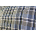 STERLING OLIVE/BLUE CHECK SHIRT - Sterling 8XL OLIVE