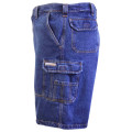 STERLING NAVY DENIM CARGO SHORTS - Sterling 102cm NAVY