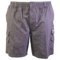 STERLING CHARCOAL CARGO BERMUDA SHORTS - Sterling 102cm CHARCOAL