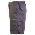 STERLING CHARCOAL CARGO BERMUDA SHORTS - Sterling 102cm CHARCOAL