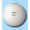 POLYSTYRENE BALLS ROUND - 55MM
