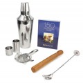 Gin Tribe 7 Piece Manhattan Cocktail Shaker Set - Silver - GIN TRIBE / GIFT TRIBE