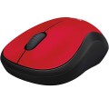 Logitech M185 Red Wireless Mouse (910-002237)