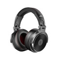 Oneodio Pro 50 Professional Wired Over Ear DJ and Studio Monitoring Headphones  Black