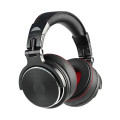 Oneodio Pro 50 Professional Wired Over Ear DJ and Studio Monitoring Headphones  Black