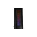 Raidmax Zeta RGB LED (GPU 390mm) ATX Micro ATX Mini ITX Gaming Chassis Black