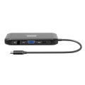 PORT USB TYPE-C 4 X USB3.1|1 X AUX|MICRO+SD CARD READER|1 X RJ45|1 X HDMI|1 X VGA|1 X TYPE-C PD D...