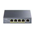 CUDY 5-PORT GIGABIT POE+ UNMANAGED SWITCH | GS1005P