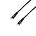 GIZZU HIGH SPEED TYPE-C TO TYPE-C CABLE 1M POLY | GCPU3C1