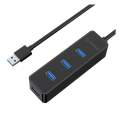ORICO 4 PORT USB3.0 HUB - BLACK | W5PH4-U3-V1-BK-BP