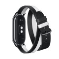 XIAOMI SMART BAND 8 DOUBLE WRAP STRAP - BLACK AND WHITE | BHR7311GL