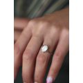 2ct Emerald Cut Moissanite Engagement Ring