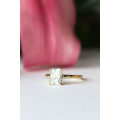 1.5ct Radiant Cut Solitaire Ring